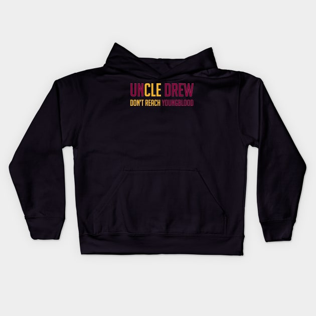 Uncle Drew Kids Hoodie by JJFDesigns